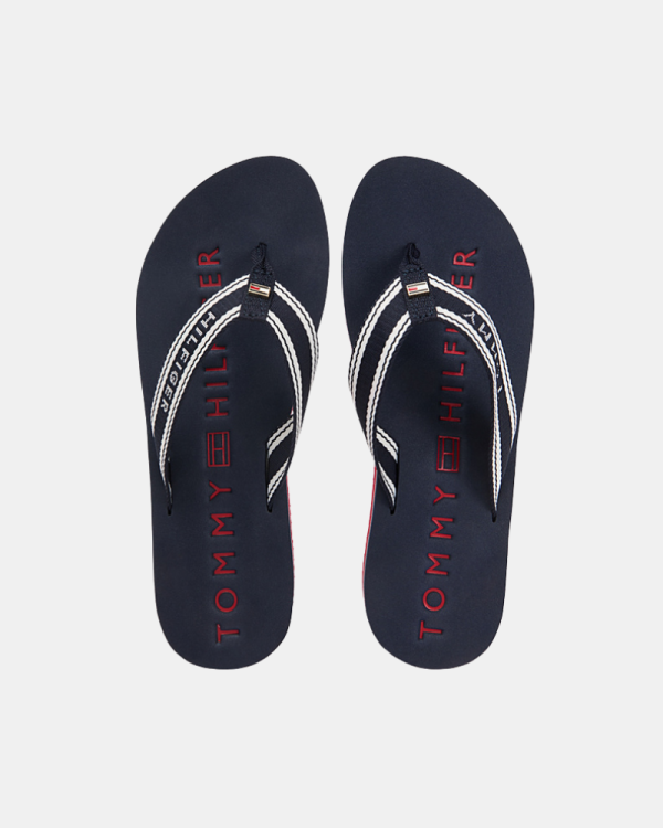 Sandalias Chancletas Mujer TOMMY HILFIGER Azul FW0FW091930GY