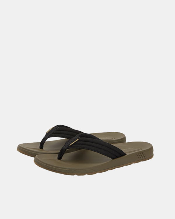 Sandálias Chinelos Homem TOMMY HILFIGER Preto FM0FM05802BDS