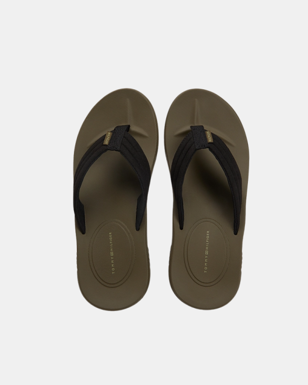 Sandálias Chinelos Homem TOMMY HILFIGER Preto FM0FM05802BDS