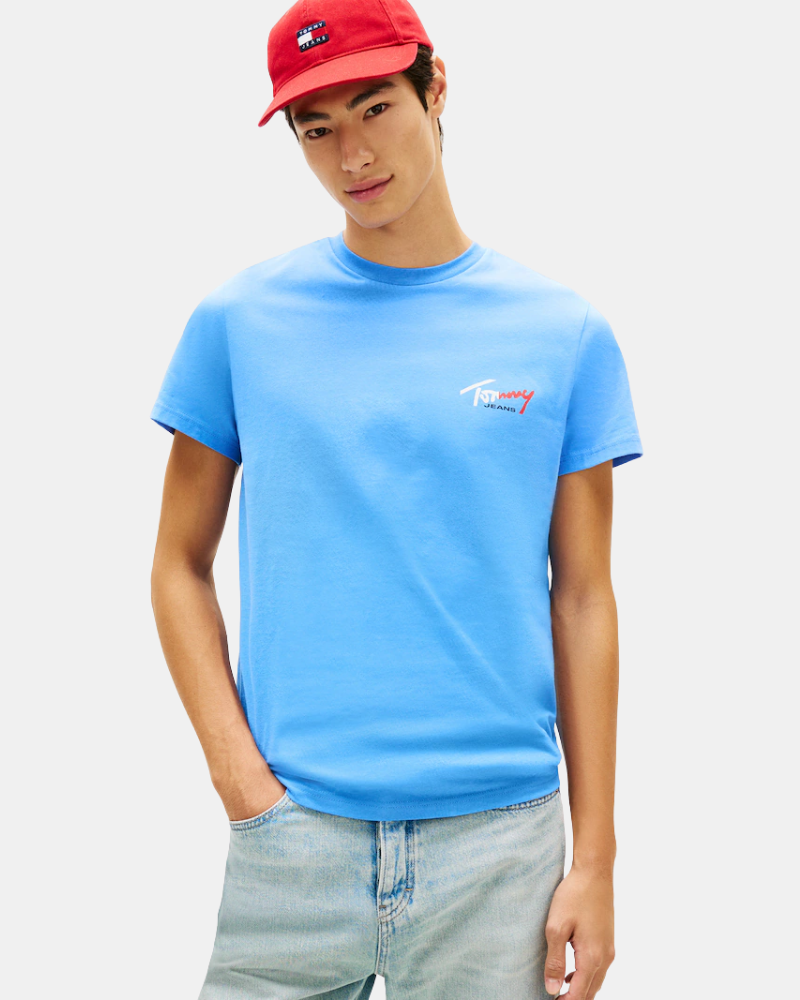 Camisetas Manga corta Hombre TOMMY HILFIGER Azul DM0DM22538C38