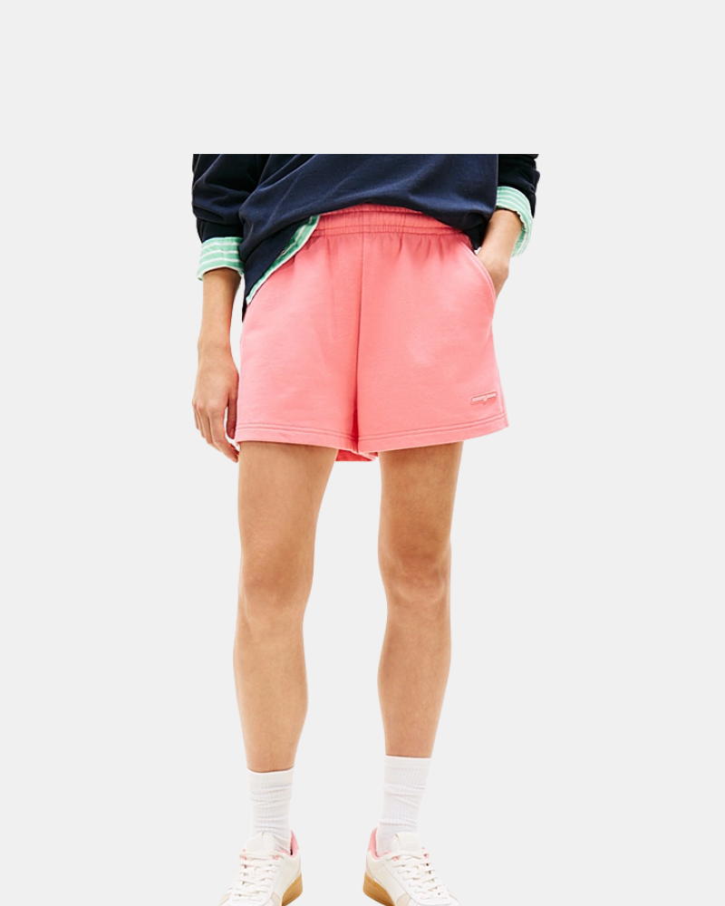 Pantalones Shorts Mujer TOMMY HILFIGER Rosa DW0DW22230TIE