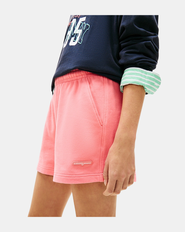 Pantalones Shorts Mujer TOMMY HILFIGER Rosa DW0DW22230TIE