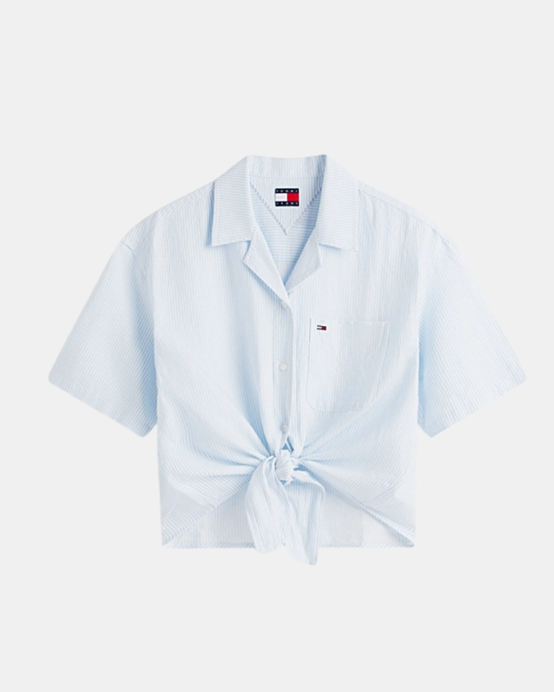 Camisas Manga corta Mujer TOMMY HILFIGER Azul DW0DW222100A6