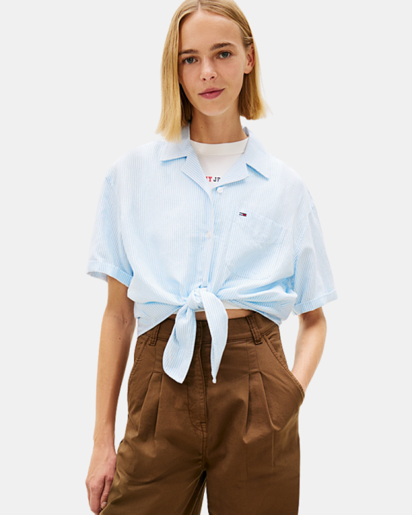 Camisas Manga corta Mujer TOMMY HILFIGER Azul DW0DW222100A6