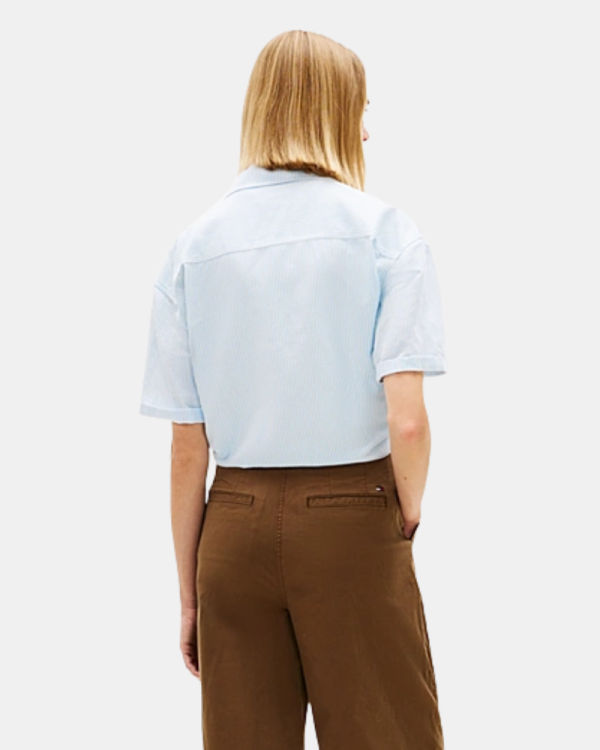 Camisas Manga corta Mujer TOMMY HILFIGER Azul DW0DW222100A6