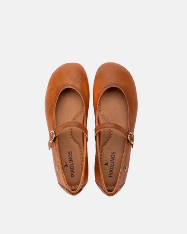 Zapatos Bailarinas Mujer PIKOLINOS Marrón CARMONA W2S 2631CO