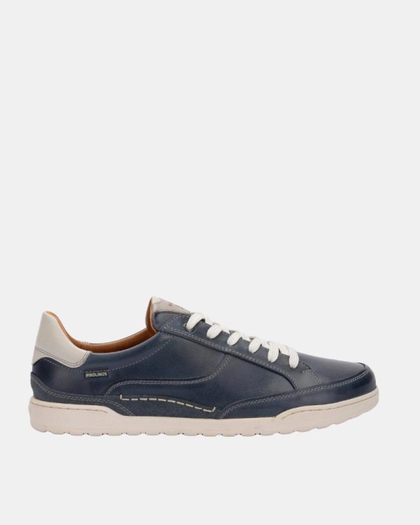 Zapatillas Bajas Barefoot elegante para Hombre PIKOLINOS Azul ARENAL M4W 6437C2