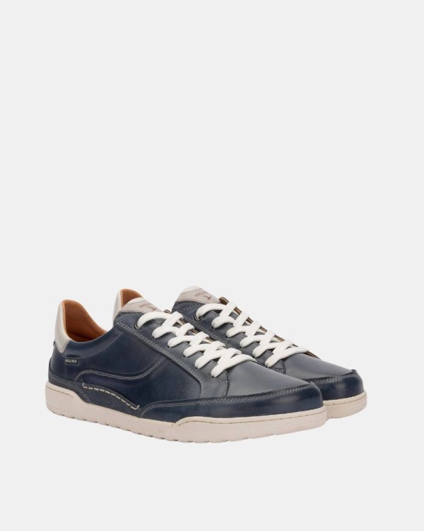 Zapatillas Bajas Barefoot elegante para Hombre PIKOLINOS Azul ARENAL M4W 6437C2