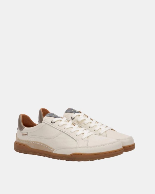 Zapatillas Bajas Barefoot Hombre PIKOLINOS Blanco ARENAL M4W 6437C2