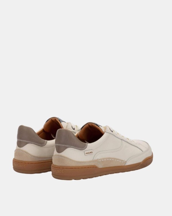Zapatillas Bajas Barefoot Hombre PIKOLINOS Blanco ARENAL M4W 6437C2