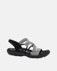 Sandálias Chinelos Mulher SKECHERS Preto 41180 REGGAE SLIM