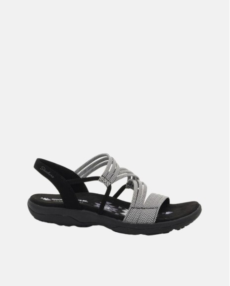 Sandálias Chinelos Mulher SKECHERS Preto 41180 REGGAE SLIM