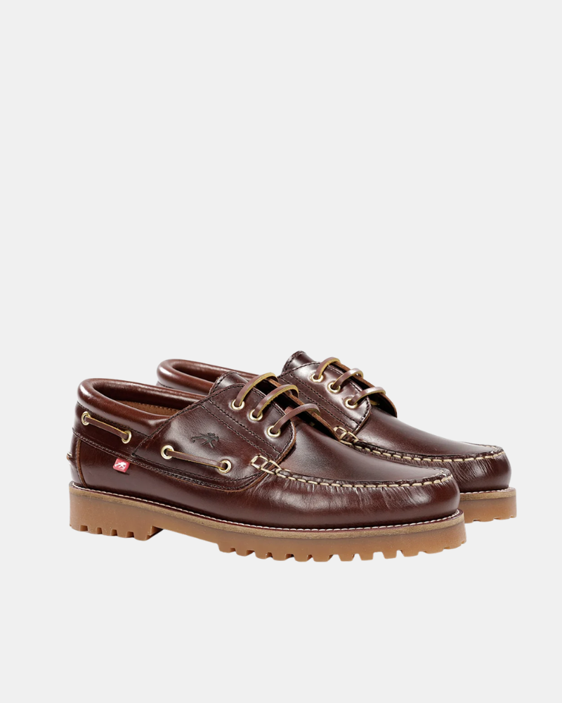 Zapatos Mocasines Hombre FLUCHOS Marrón F0054