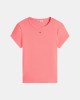 Camisetas Manga corta Mujer TOMMY HILFIGER Rosa DW0DW17383TIE