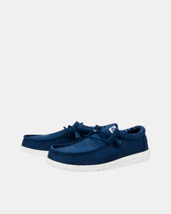 Zapatillas Hombre HEY DUDE Azul 40700 WALLY