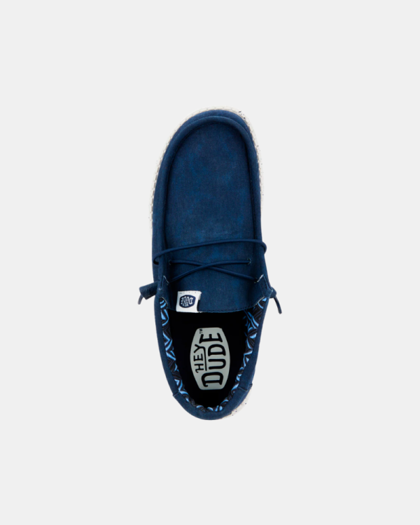 Zapatillas Hombre HEY DUDE Azul 40700 WALLY