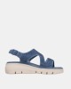 Sandalias Abiertas Mujer XTI Azul 145399
