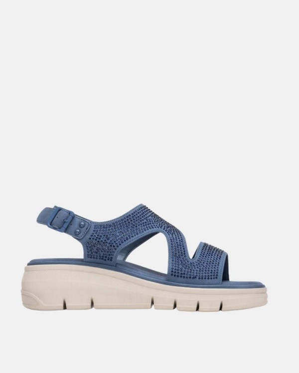 Sandalias Abiertas Mujer XTI Azul 145399
