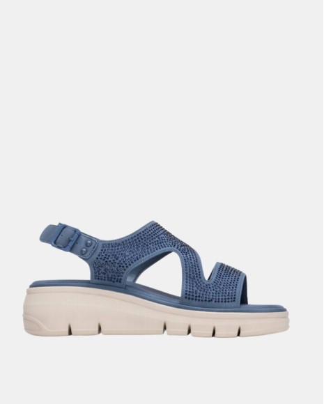 Sandalias Abiertas Mujer XTI Azul 145399