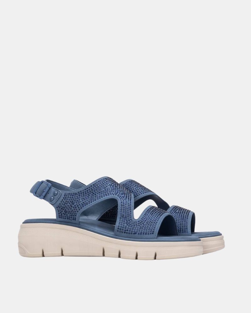 Sandalias Abiertas Mujer XTI Azul 145399