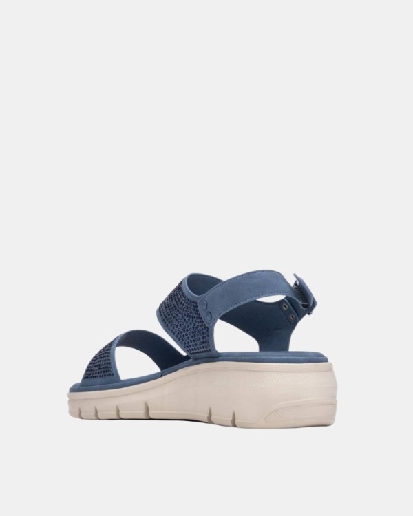 Sandalias Abiertas Mujer XTI Azul 145399