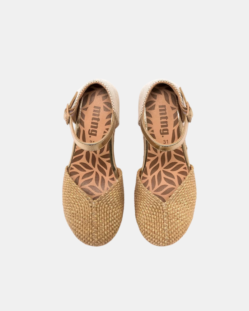 Sapatos infantis MUSTANG Dourado 40037
