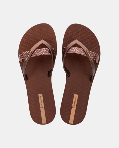 Sandalias Chancletas Mujer IPANEMA Marrón 83673 KIREI