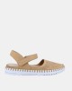 Sandálias Fechadas Mulher Walk & Fly Castanhas 20301 CLOUD