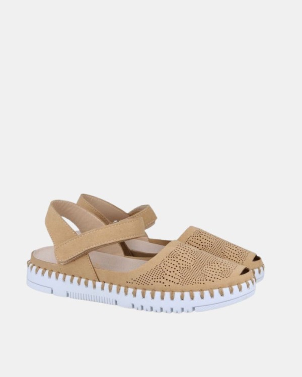 Sandálias Fechadas Mulher Walk & Fly Castanhas 20301 CLOUD