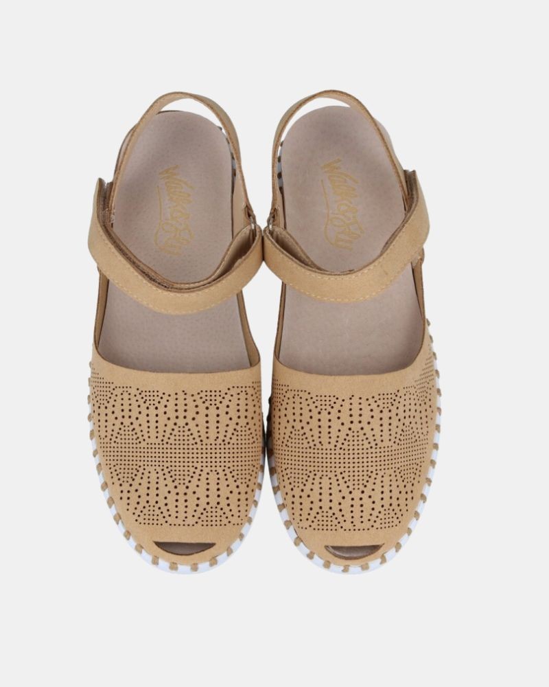 Sandálias Fechadas Mulher Walk & Fly Castanhas 20301 CLOUD