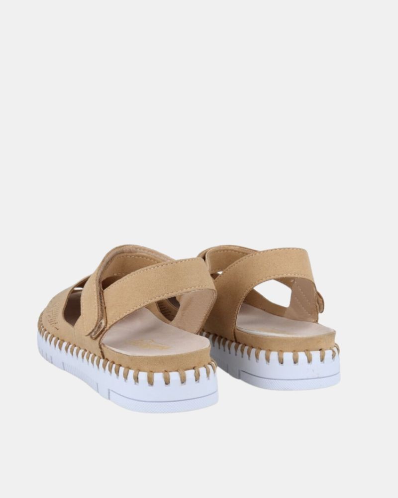 Sandálias Fechadas Mulher Walk & Fly Castanhas 20301 CLOUD