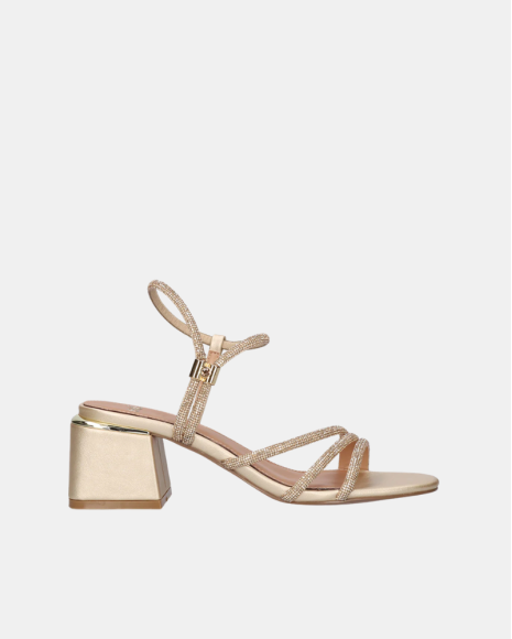 Sandalias Fiesta Mujer EXE Oro CARMEN 339