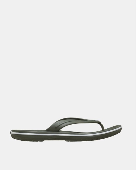 Sandalias De dedo Chancletas Hombre Crocs Verde 11033 CROCBAND FLIP