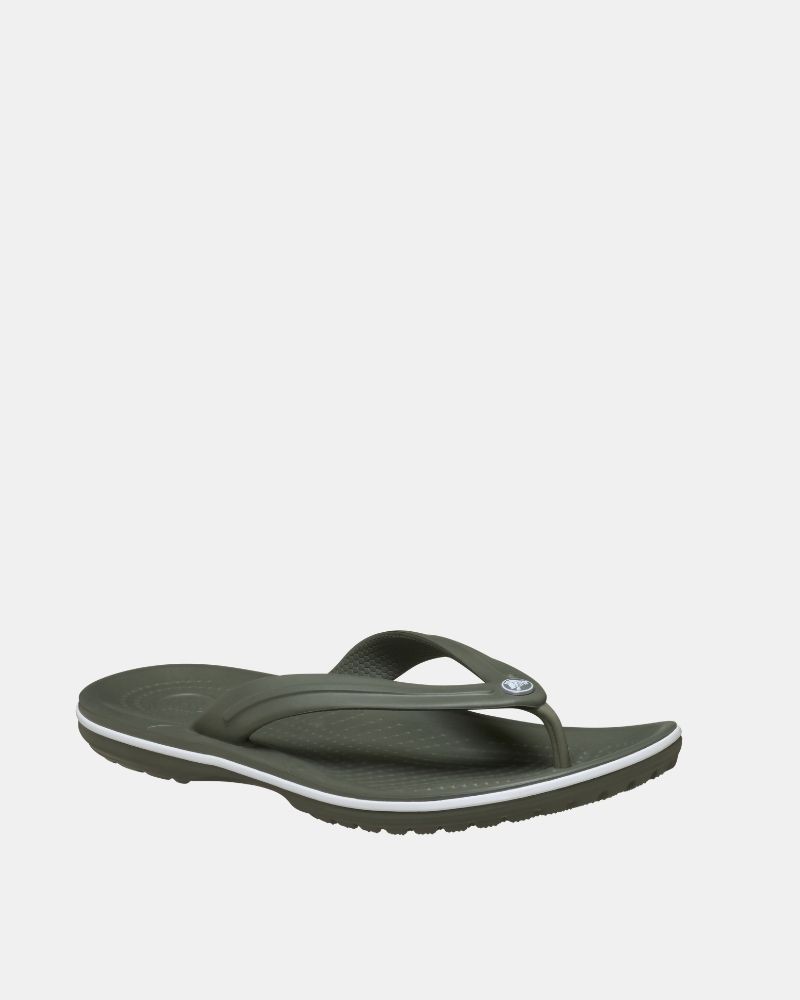 Sandálias de dedo Chinelos Homem Crocs Verde 11033 CROCBAND FLIP