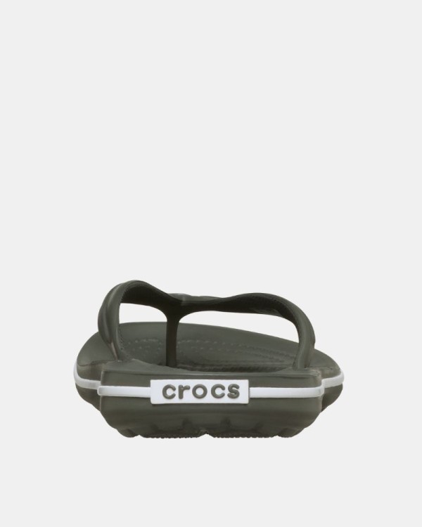 Sandálias de dedo Chinelos Homem Crocs Verde 11033 CROCBAND FLIP