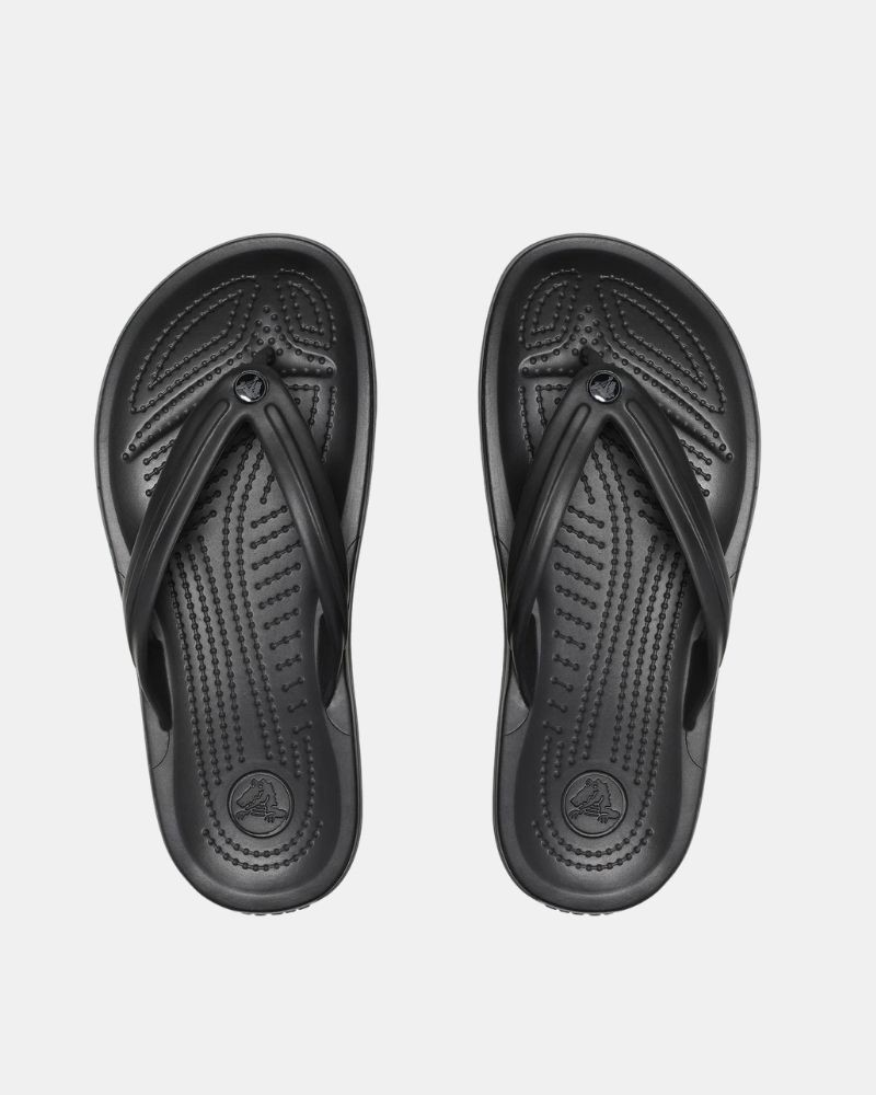 Sandálias de dedo Chinelos Mulher Crocs Preto 11033 CROCBAND FLIP
