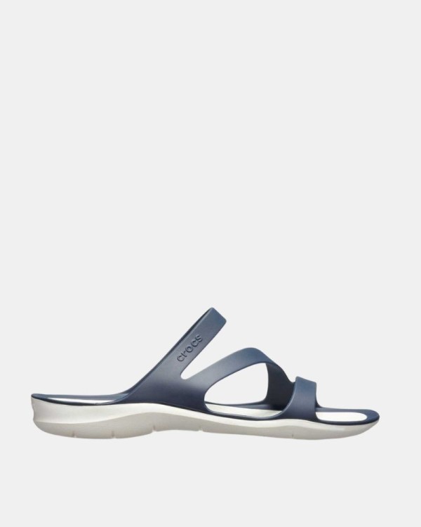 Sandalias Chancletas Mujer Crocs Azul 203998 SWIFTWATER SANDAL W