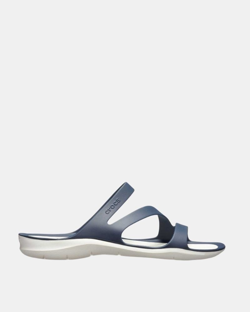 Sandalias Chancletas Mujer Crocs Azul 203998 SWIFTWATER SANDAL W