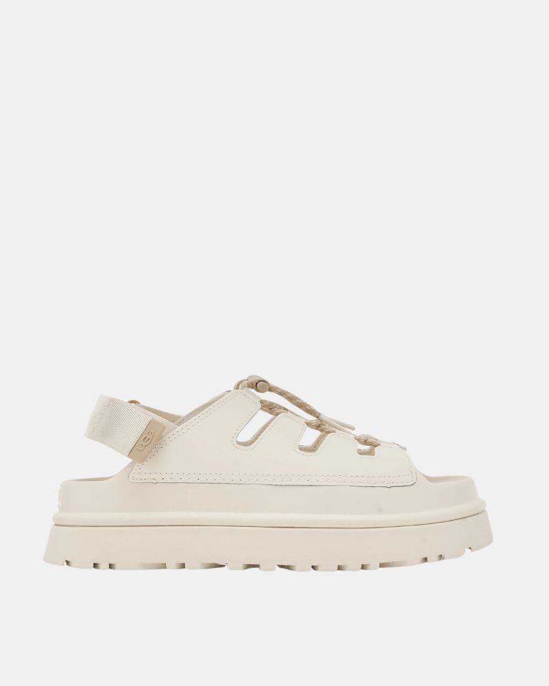 Sandálias abertas femininas UGG Nude 1179370 GOLDENGLOW TOGGLE