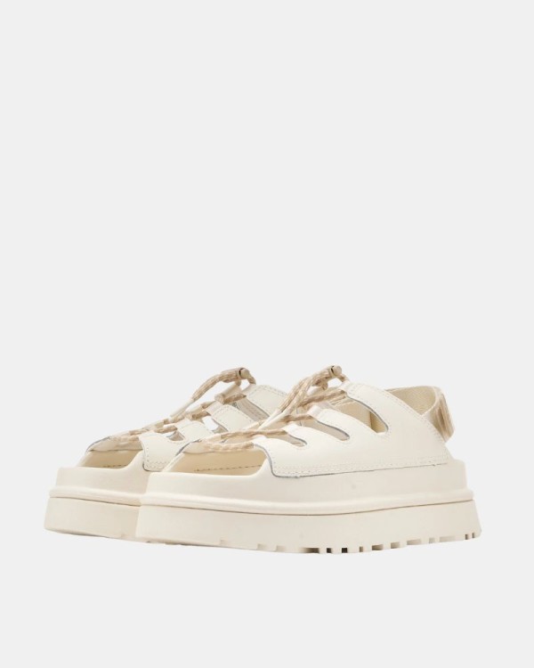 Sandálias abertas femininas UGG Nude 1179370 GOLDENGLOW TOGGLE