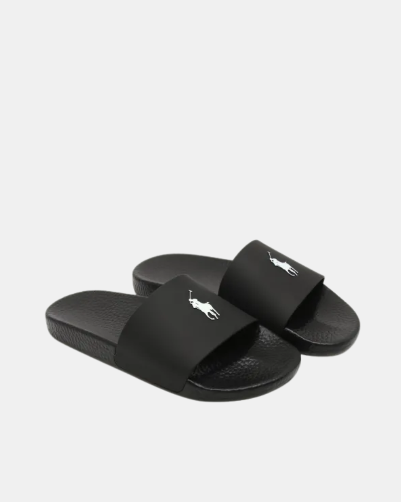 Sandálias Chinelos Homem POLO RALPH LAUREN Preto 809852071 POLO SLIDE