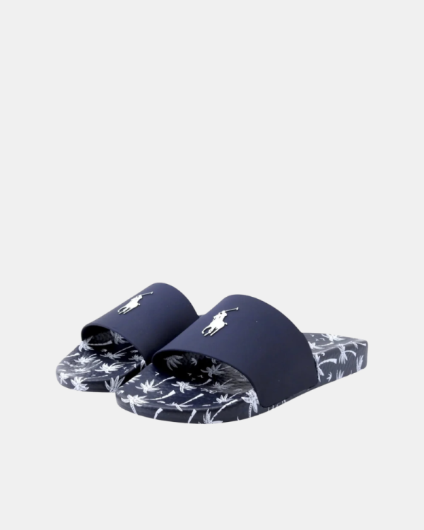 Sandálias Chinelos Homem POLO RALPH LAUREN Azul 809P08336 POLO SLIDE