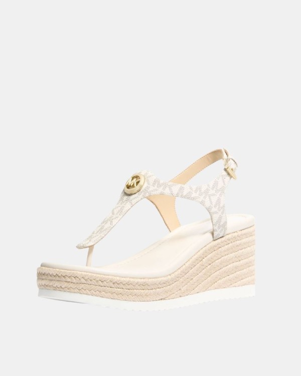 Sandálias Abertas Ráfia Mulher MICHAEL KORS Bege 40S6VAMS1B VAL