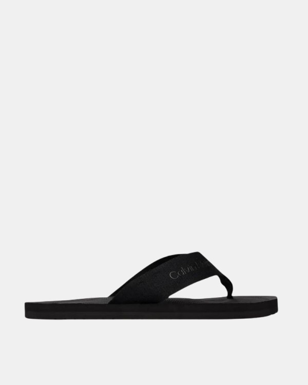 Sandalias Chancletas Hombre CALVIN KLEIN Negro HM0HM021060GJ