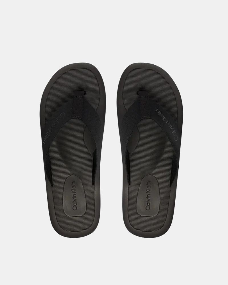 Sandalias Chancletas Hombre CALVIN KLEIN Negro HM0HM021060GJ