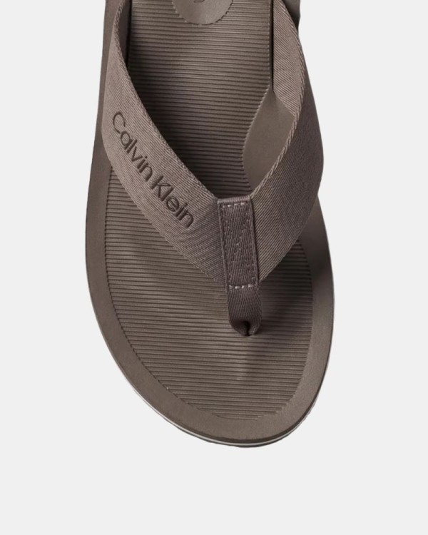 Sandálias Chinelos Homem CALVIN KLEIN Castanho HM0HM02106PDK