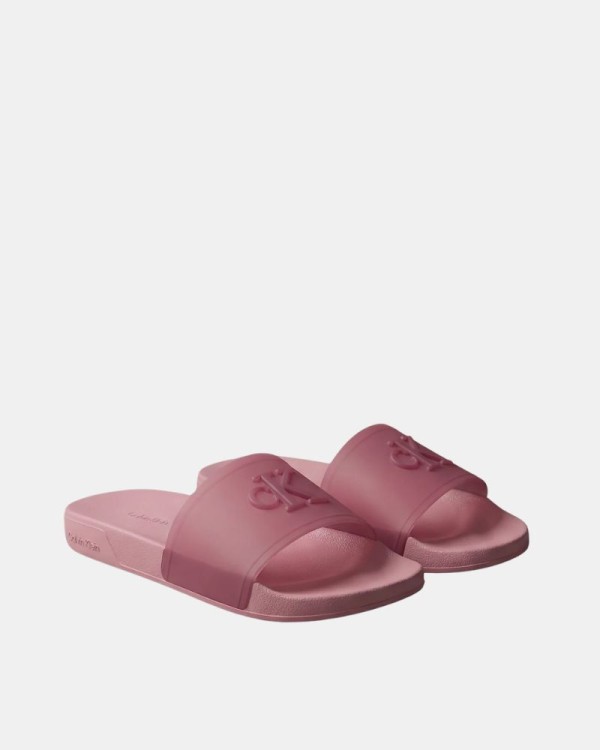 Sandalias Chancletas Mujer CALVIN KLEIN Rosa HW0HW02959VCE