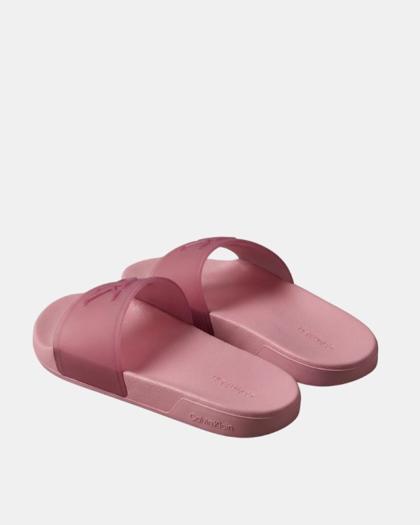 Sandalias Chancletas Mujer CALVIN KLEIN Rosa HW0HW02959VCE