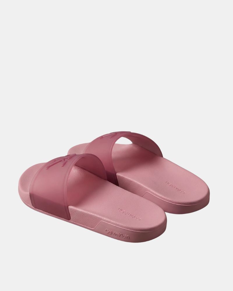 Sandalias Chancletas Mujer CALVIN KLEIN Rosa HW0HW02959VCE