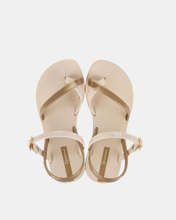 Sandálias Chinelos Infantis IPANEMA Bege 83534 FASHION SAND X KIDS
